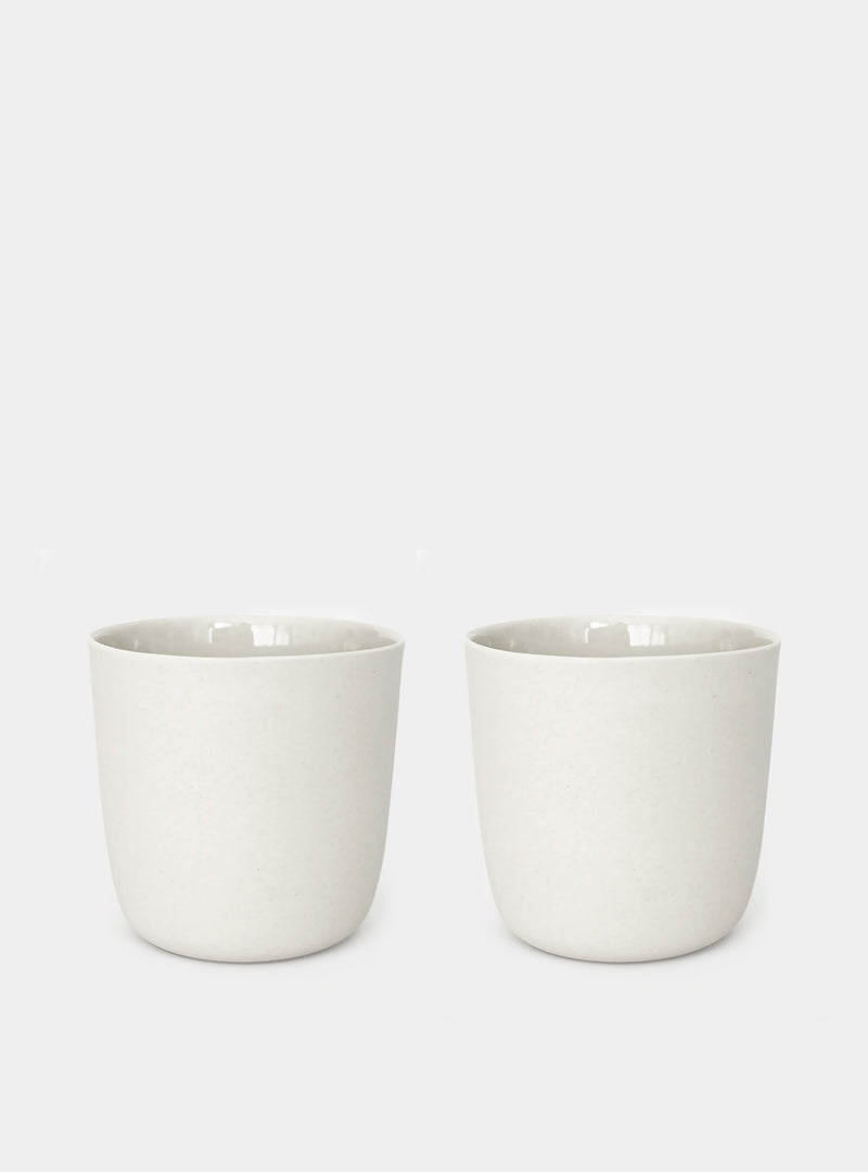 Maas Cup White - Set of two